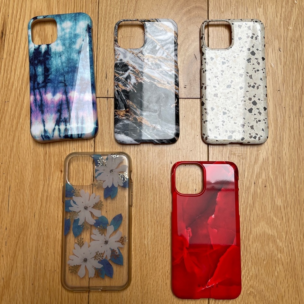 iPhone 11 Pro case bundle - Burga and Casely